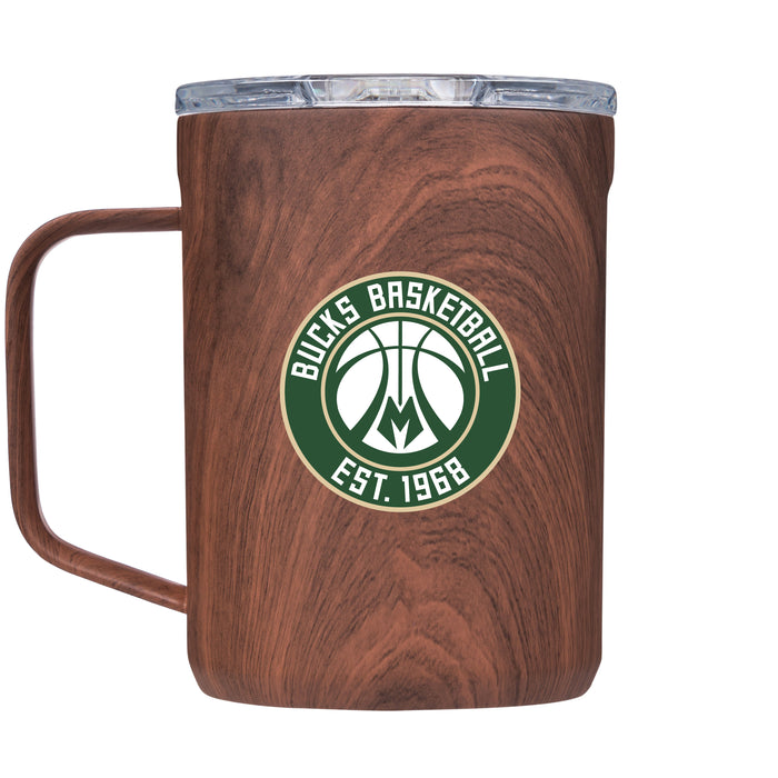 Corkcicle Coffee Mug with Milwaukee Bucks Secondary Logo
