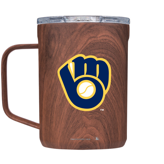 Corkcicle Coffee Mug with Milwaukee Brewers Secondary Logo