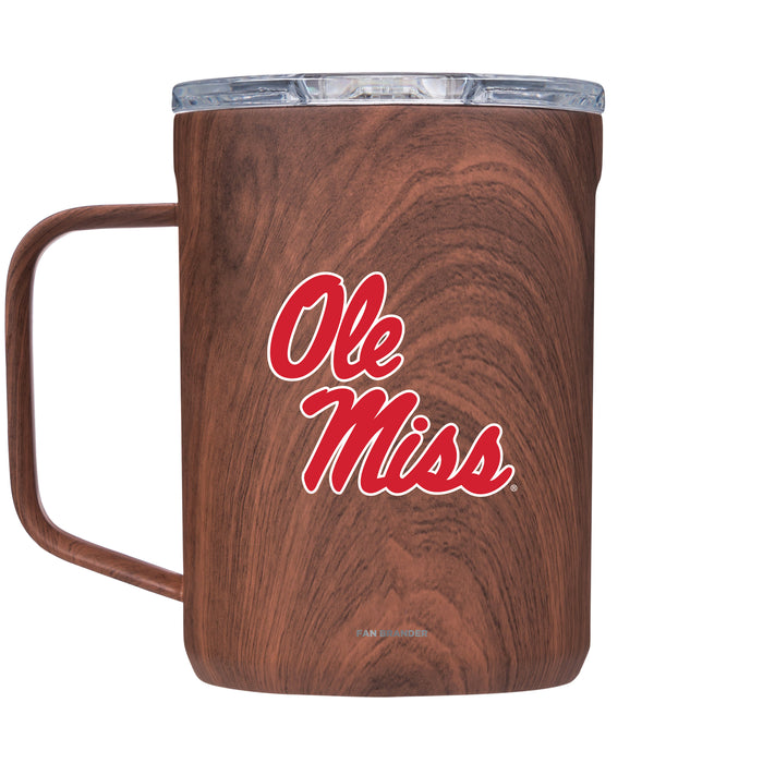 Corkcicle Coffee Mug with Mississippi Ole Miss Primary Logo