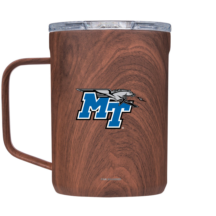 Corkcicle Coffee Mug with Middle Tennessee State Blue Raiders Primary Logo