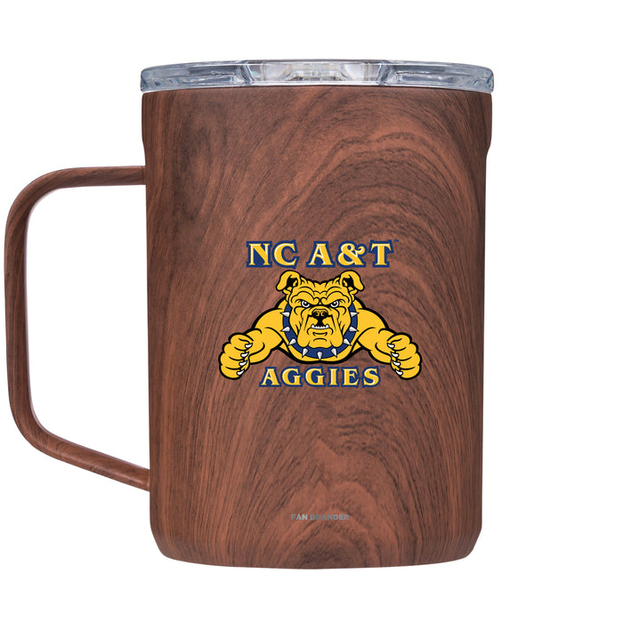 Corkcicle Coffee Mug with North Carolina A&T Aggies Primary Logo