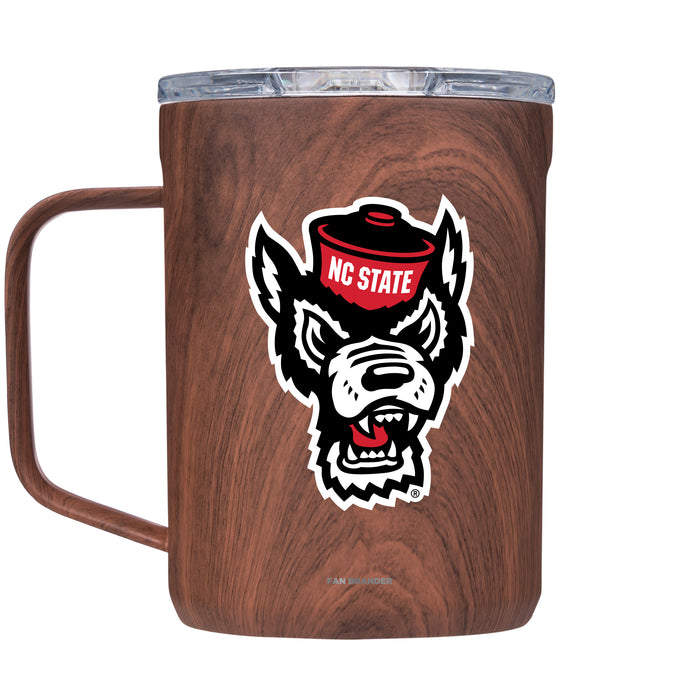 Corkcicle Coffee Mug with NC State Wolfpack Wolf Head Logo