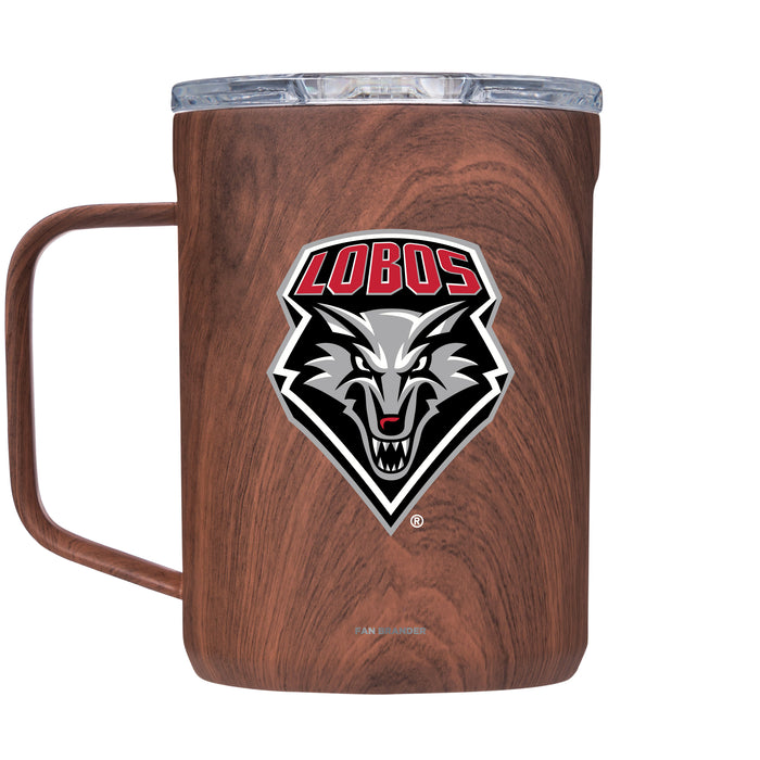 Corkcicle Coffee Mug with New Mexico Lobos Primary Logo