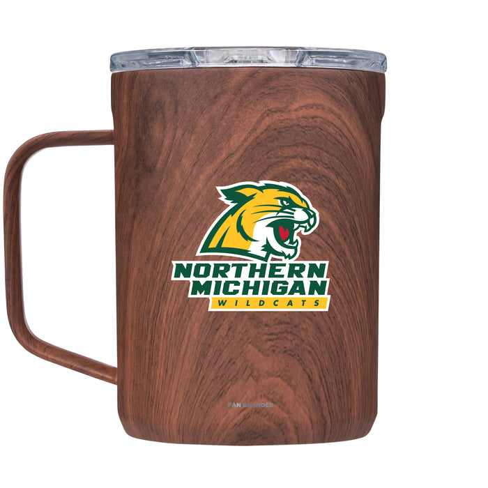 Corkcicle Coffee Mug with Northern Michigan University Wildcats Primary Logo