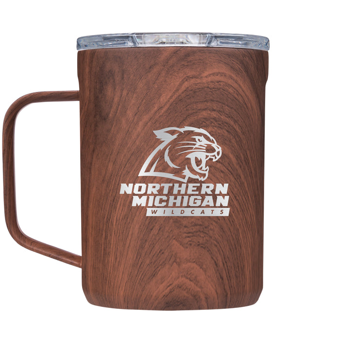 Corkcicle Coffee Mug with Northern Michigan University Wildcats Primary Logo