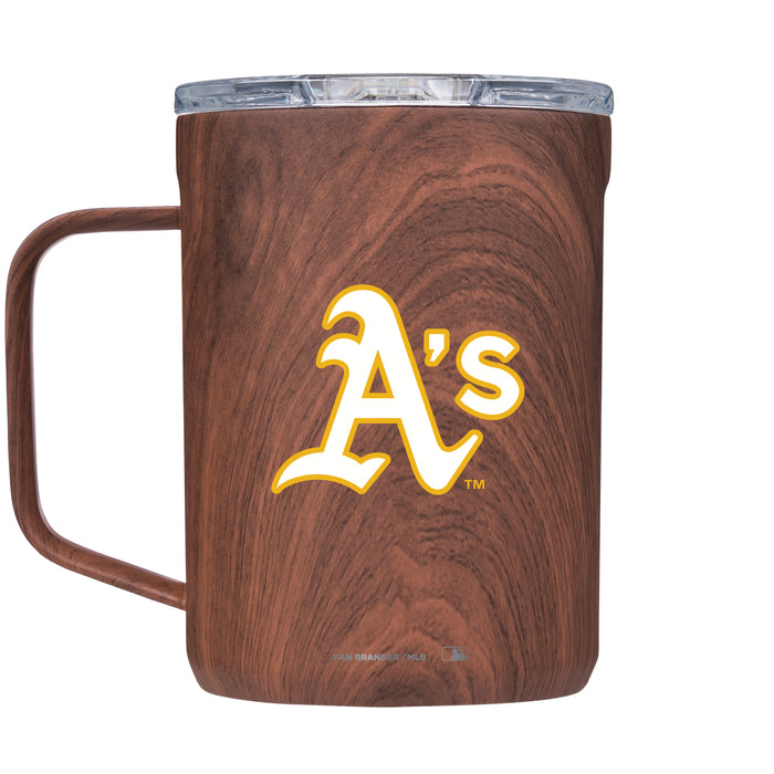 Corkcicle Coffee Mug with Oakland Athletics Primary Logo