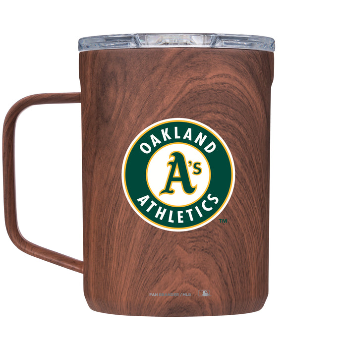 Corkcicle Coffee Mug with Oakland Athletics Secondary Logo