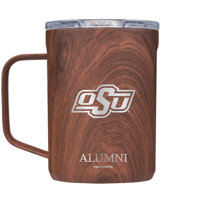 Corkcicle Coffee Mug with Oklahoma State Cowboys Alumni Primary Logo