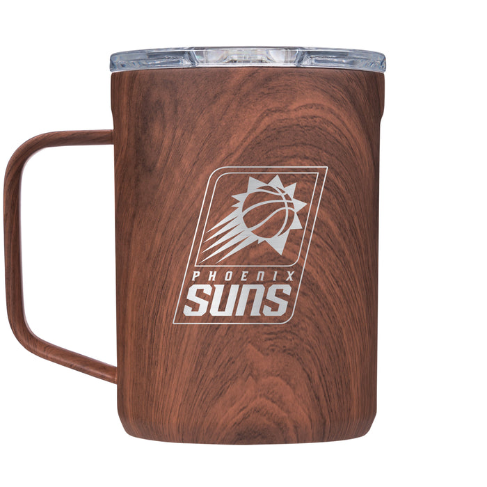 Corkcicle Coffee Mug with Phoenix Suns Etched Primary Logo