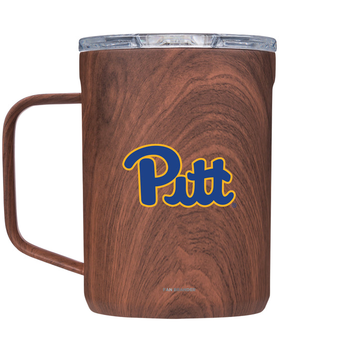 Corkcicle Coffee Mug with Pittsburgh Panthers Primary Logo