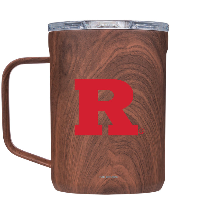 Corkcicle Coffee Mug with Rutgers Scarlet Knights Primary Logo