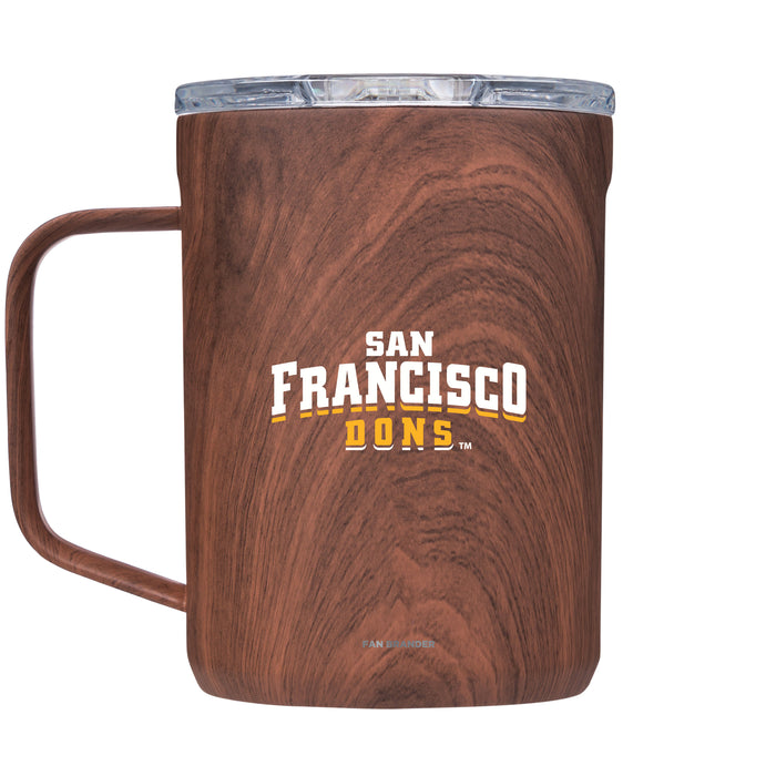 Corkcicle Coffee Mug with San Francisco Dons Primary Logo