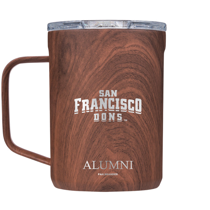 Corkcicle Coffee Mug with San Francisco Dons Alumni Primary Logo