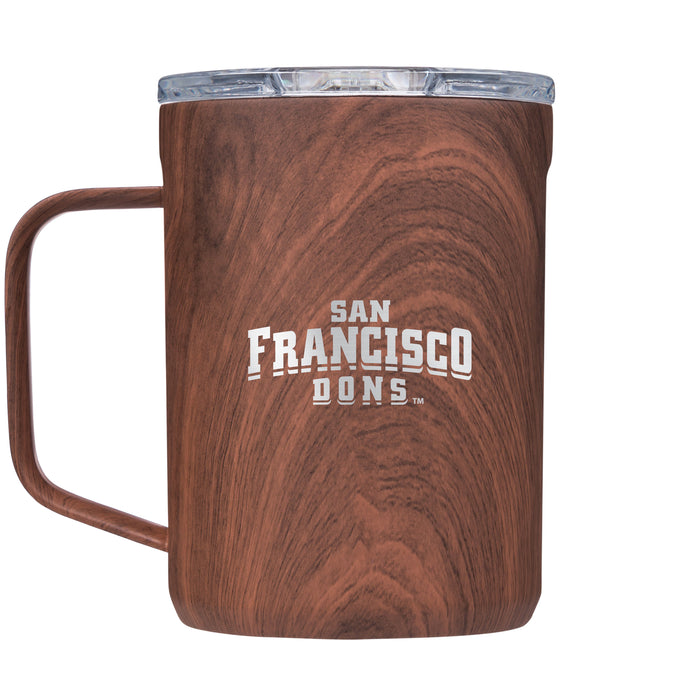 Corkcicle Coffee Mug with San Francisco Dons Primary Logo