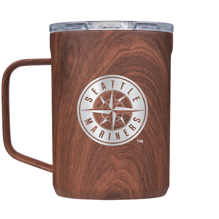 Corkcicle Coffee Mug with Seattle Mariners Primary Logo