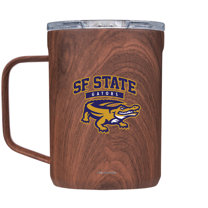 Corkcicle Coffee Mug with San Francisco State U Gators Primary Logo