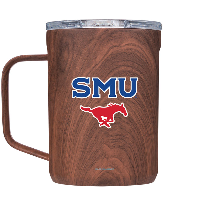 Corkcicle Coffee Mug with SMU Mustangs Primary Logo