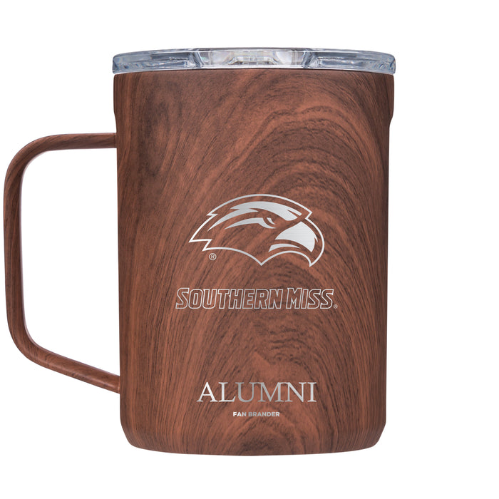 Corkcicle Coffee Mug with Southern Mississippi Golden Eagles Alumni Primary Logo