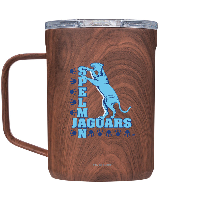 Corkcicle Coffee Mug with Spelman College Jaguars Primary Logo