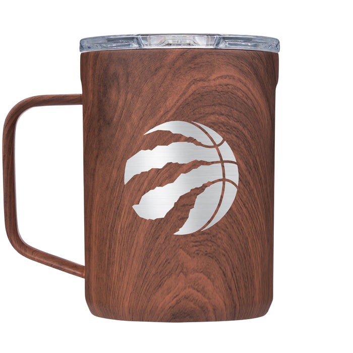 Corkcicle Coffee Mug with Toronto Raptors Etched Primary Logo