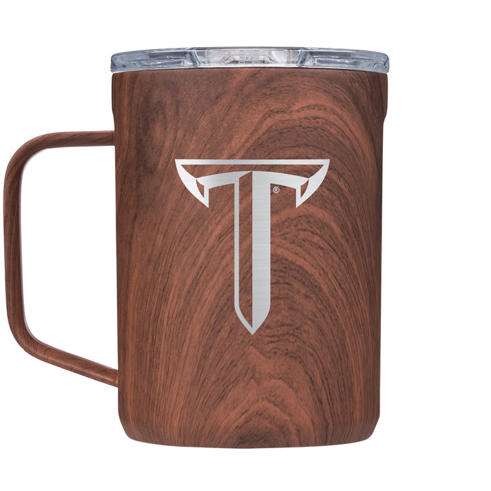 Corkcicle Coffee Mug with Troy Trojans Primary Logo