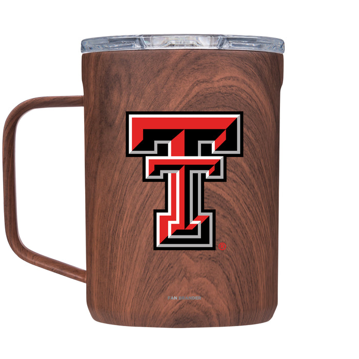 Corkcicle Coffee Mug with Texas Tech Red Raiders Primary Logo