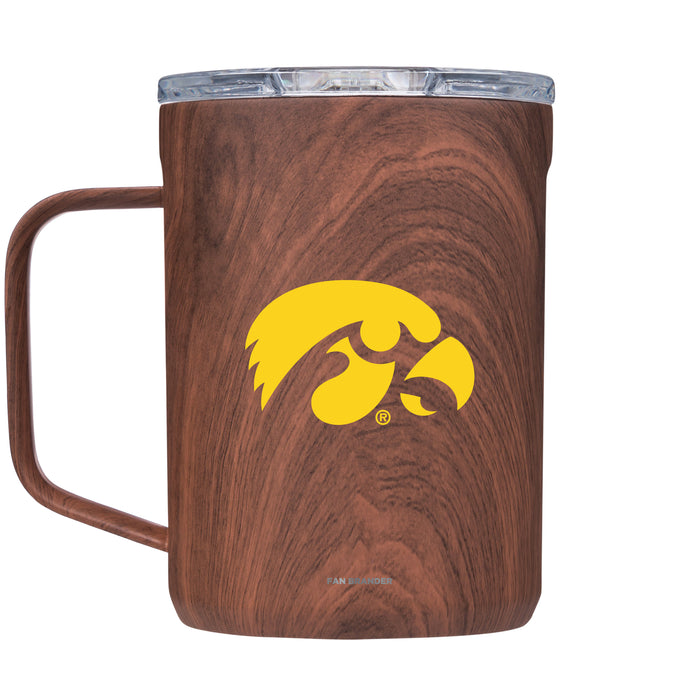 Corkcicle Coffee Mug with Iowa Hawkeyes Primary Logo