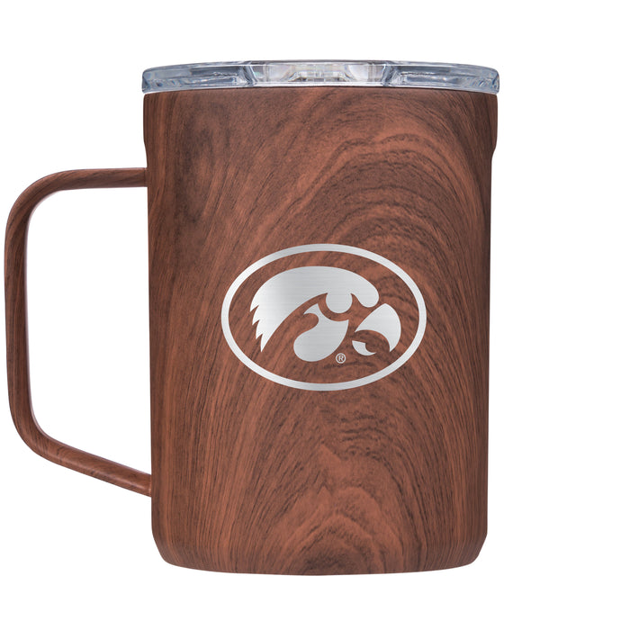 Corkcicle Coffee Mug with Iowa Hawkeyes Primary Logo
