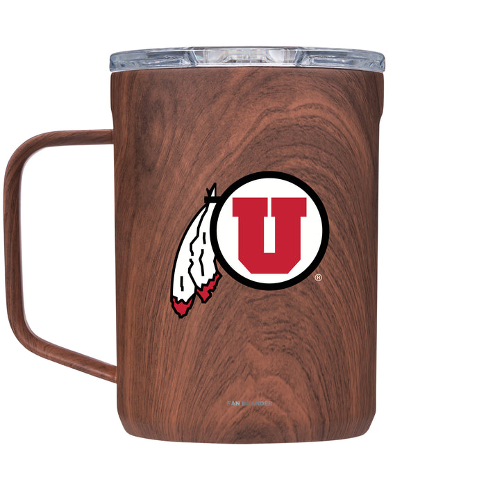 Corkcicle Coffee Mug with Utah Utes Primary Logo