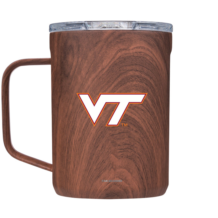 Corkcicle Coffee Mug with Virginia Tech Hokies Primary Logo