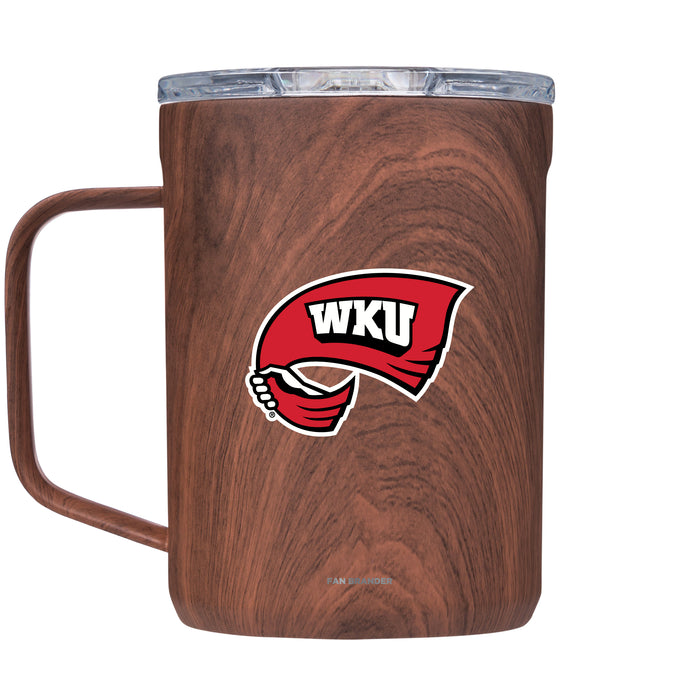 Corkcicle Coffee Mug with Western Kentucky Hilltoppers Primary Logo