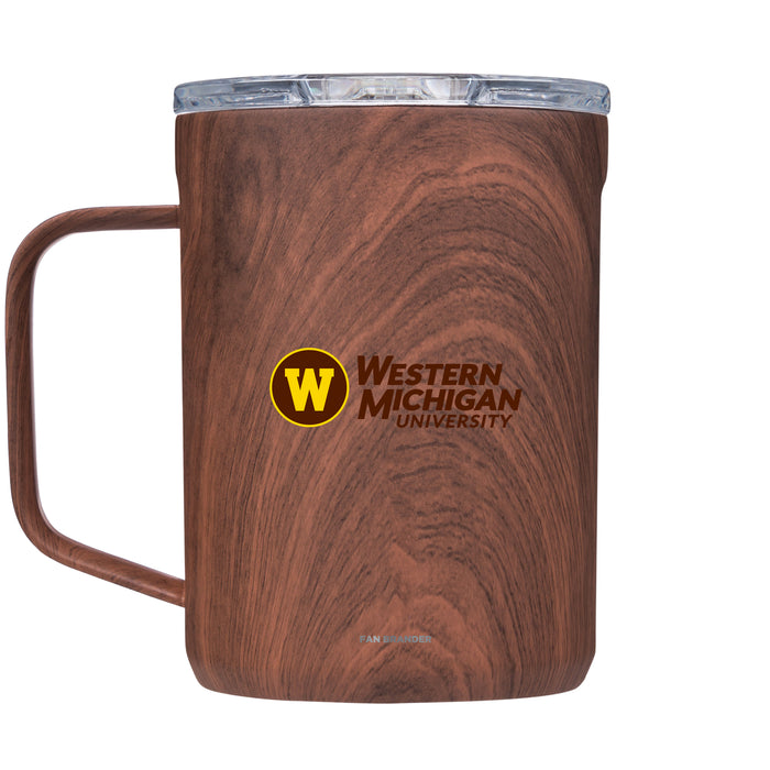 Corkcicle Coffee Mug with Western Michigan Broncos Primary Logo