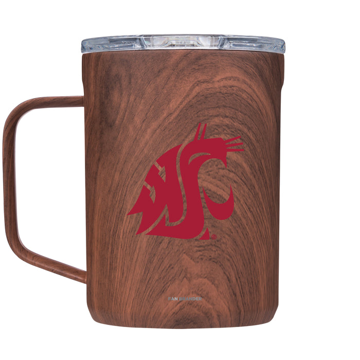 Corkcicle Coffee Mug with Washington State Cougars Primary Logo