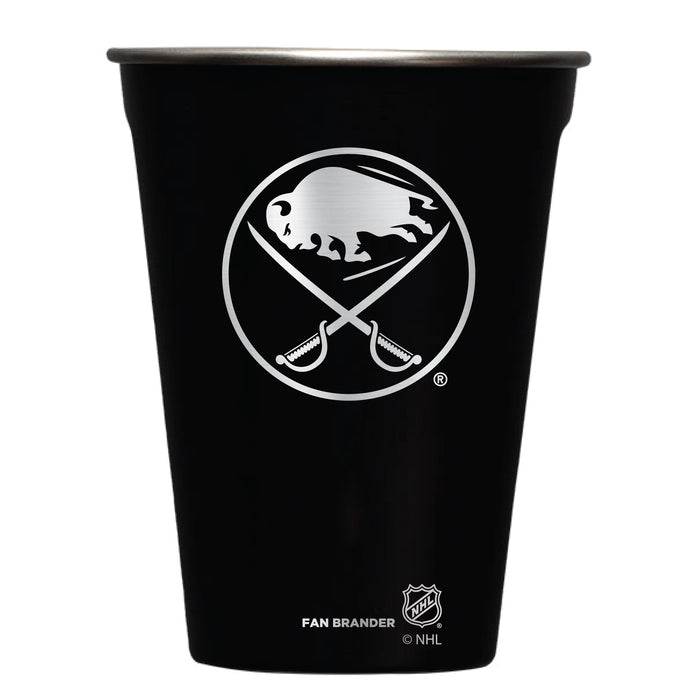 Corkcicle Eco Stacker Cup with Buffalo Sabres Etched Primary Logo