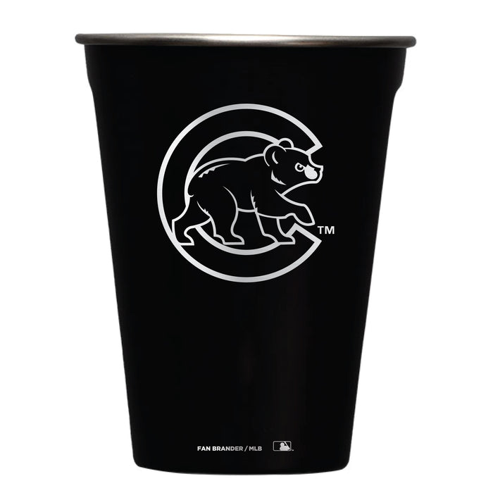 Corkcicle Eco Stacker Cup with Chicago Cubs Etched Secondary Logo