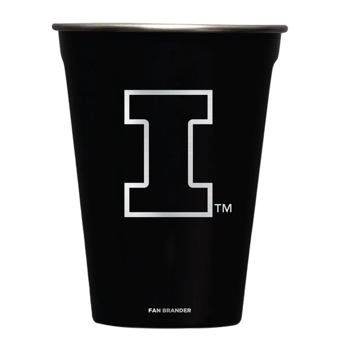 Corkcicle Eco Stacker Cup with Illinois Fighting Illini Primary Logo