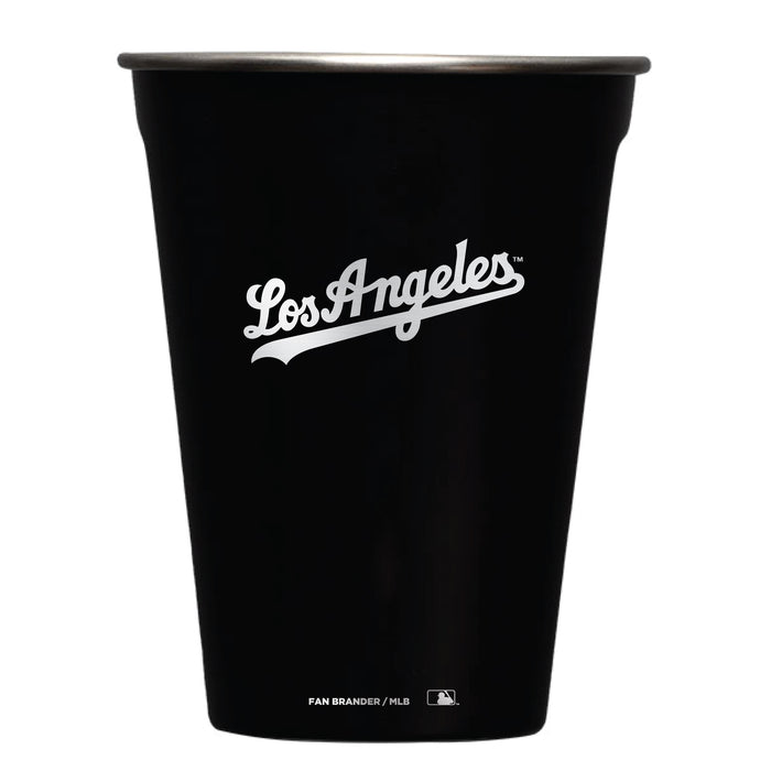 Corkcicle Eco Stacker Cup with Los Angeles Dodgers Etched Wordmark Logo