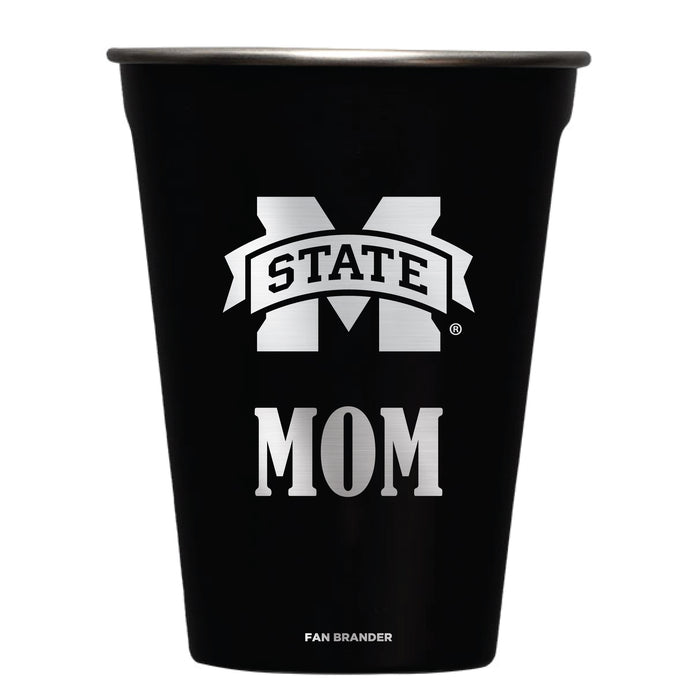 Corkcicle Eco Stacker Cup with Mississippi State Bulldogs Mom Primary Logo