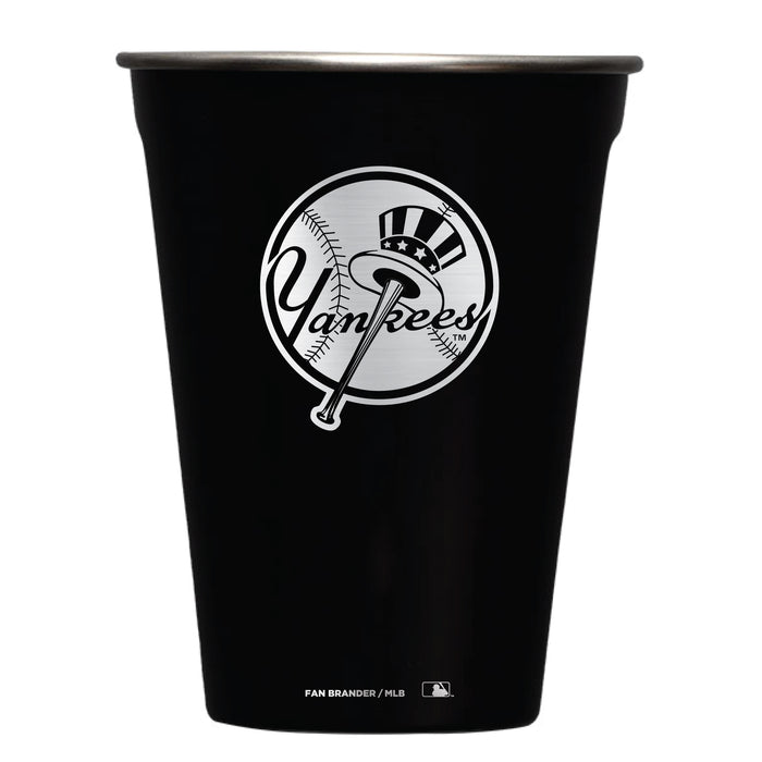 Corkcicle Eco Stacker Cup with New York Yankees Etched Secondary Logo