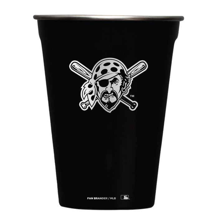 Corkcicle Eco Stacker Cup with Pittsburgh Pirates Etched Secondary Logo