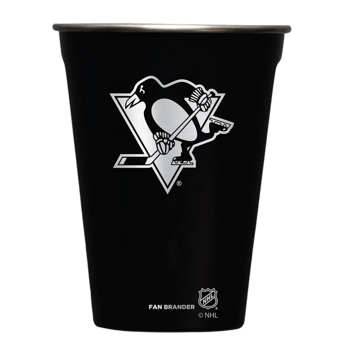 Corkcicle Eco Stacker Cup with Pittsburgh Penguins Etched Primary Logo