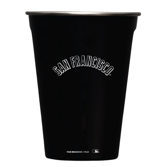 Corkcicle Eco Stacker Cup with San Francisco Giants Etched Wordmark Logo