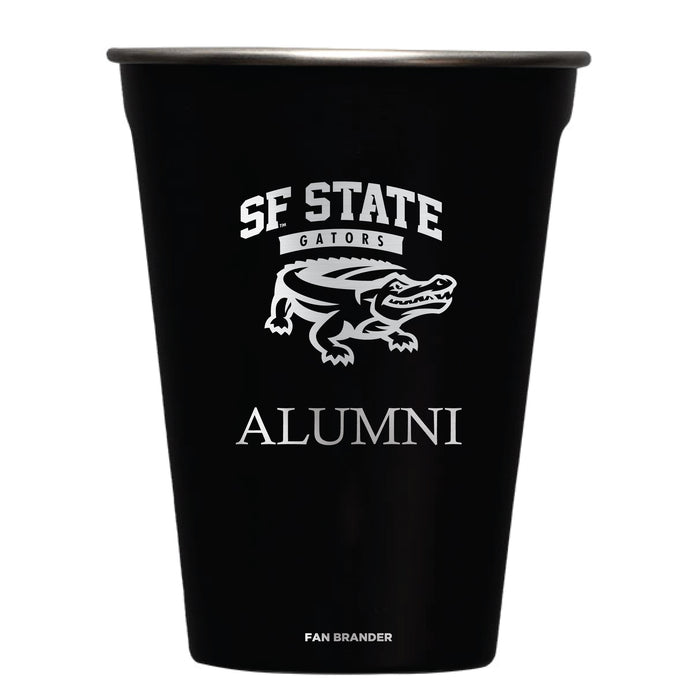 Corkcicle Eco Stacker Cup with San Francisco State U Gators Alumni Primary Logo