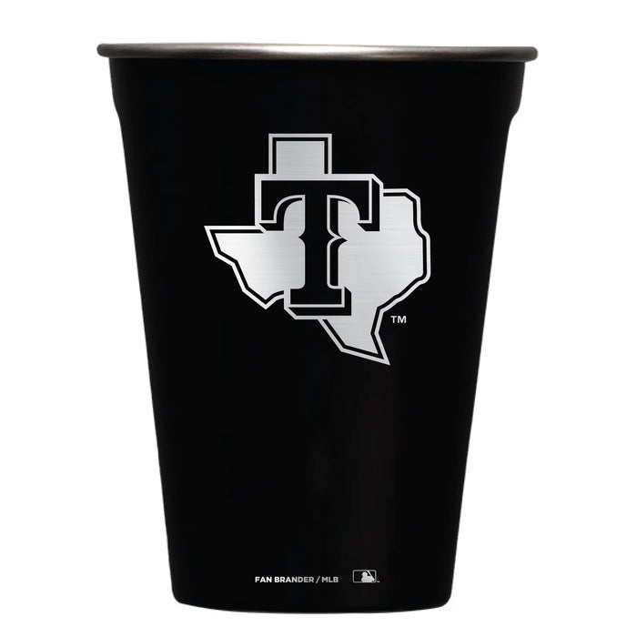 Corkcicle Eco Stacker Cup with Texas Rangers Etched Secondary Logo