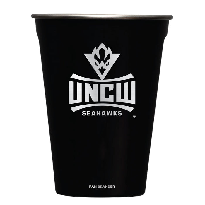 Corkcicle Eco Stacker Cup with UNC Wilmington Seahawks Primary Logo