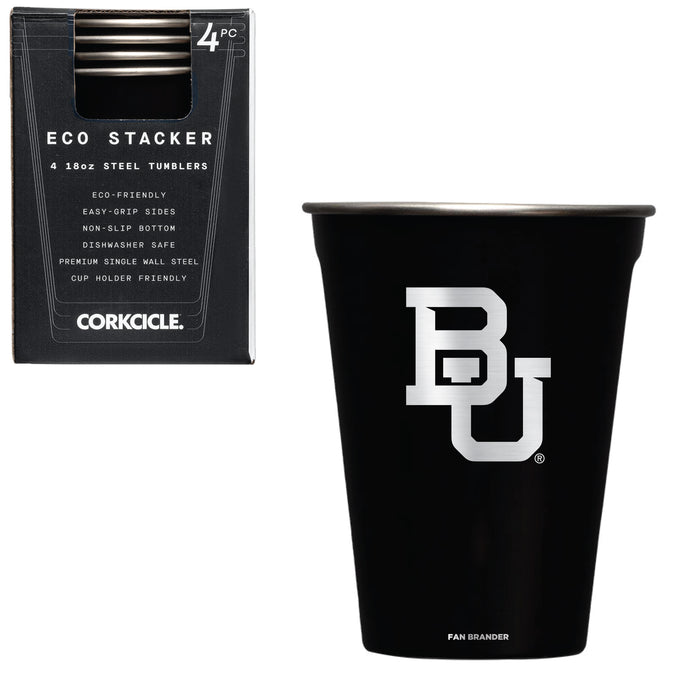Corkcicle Eco Stacker Cup with Baylor Bears Primary Logo