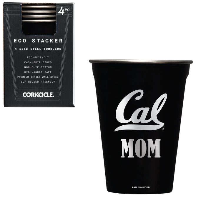 Corkcicle Eco Stacker Cup with California Bears Mom Primary Logo