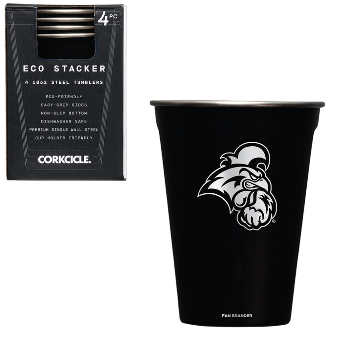 Corkcicle Eco Stacker Cup with Coastal Carolina Univ Chanticleers Mom Primary Logo