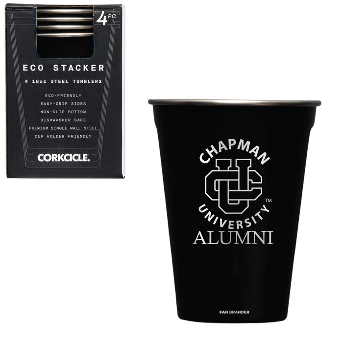 Corkcicle Eco Stacker Cup with Chapman Univ Panthers Alumni Primary Logo