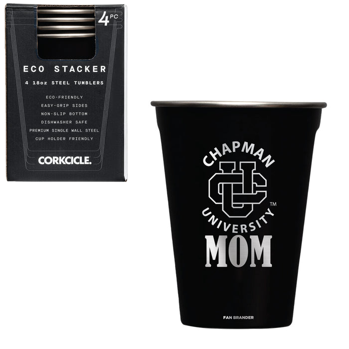 Corkcicle Eco Stacker Cup with Chapman Univ Panthers Mom Primary Logo